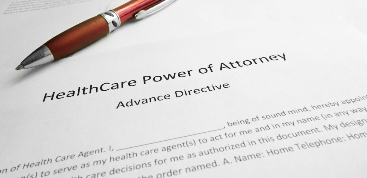 Form for power of attorney