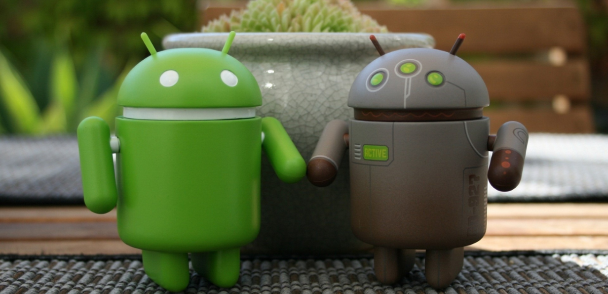 Vinyl android figures made to promote the Android OS