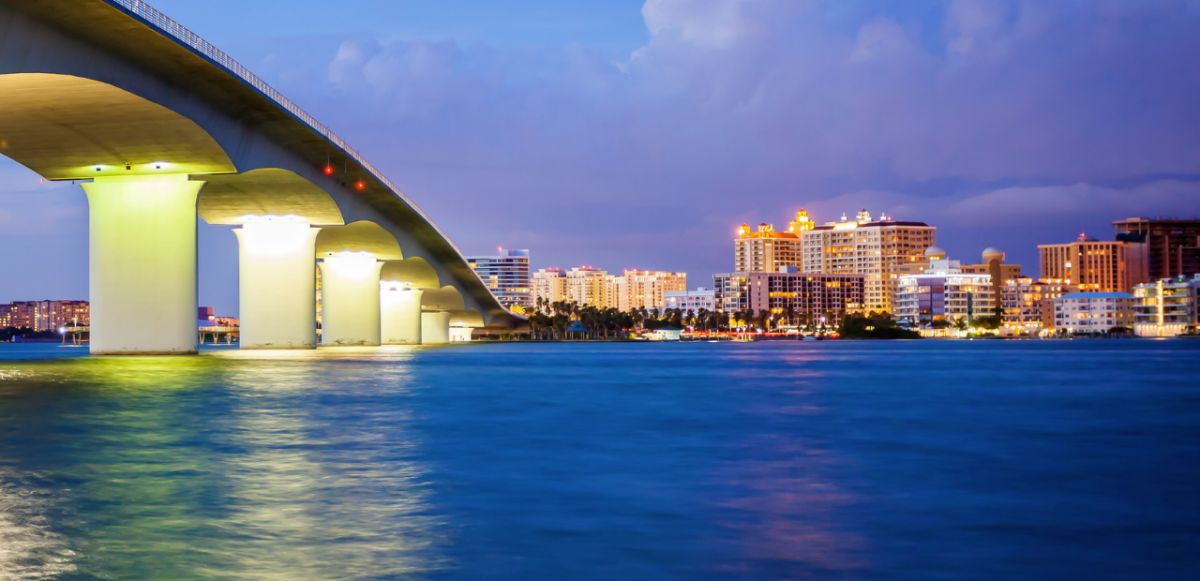 photo of Sarasota bridge