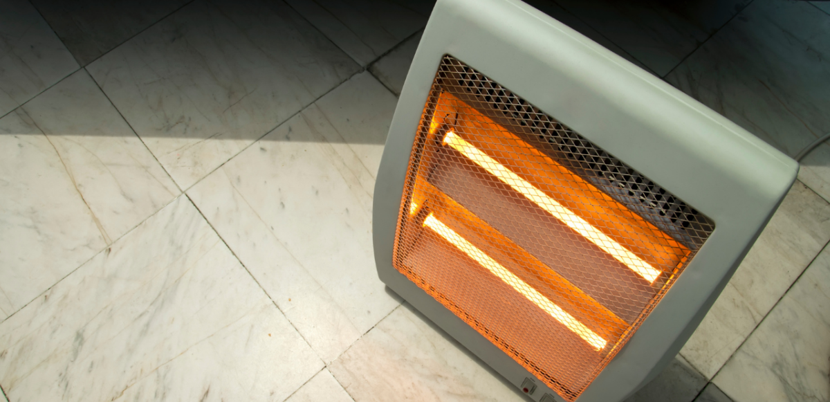 An electric space heater