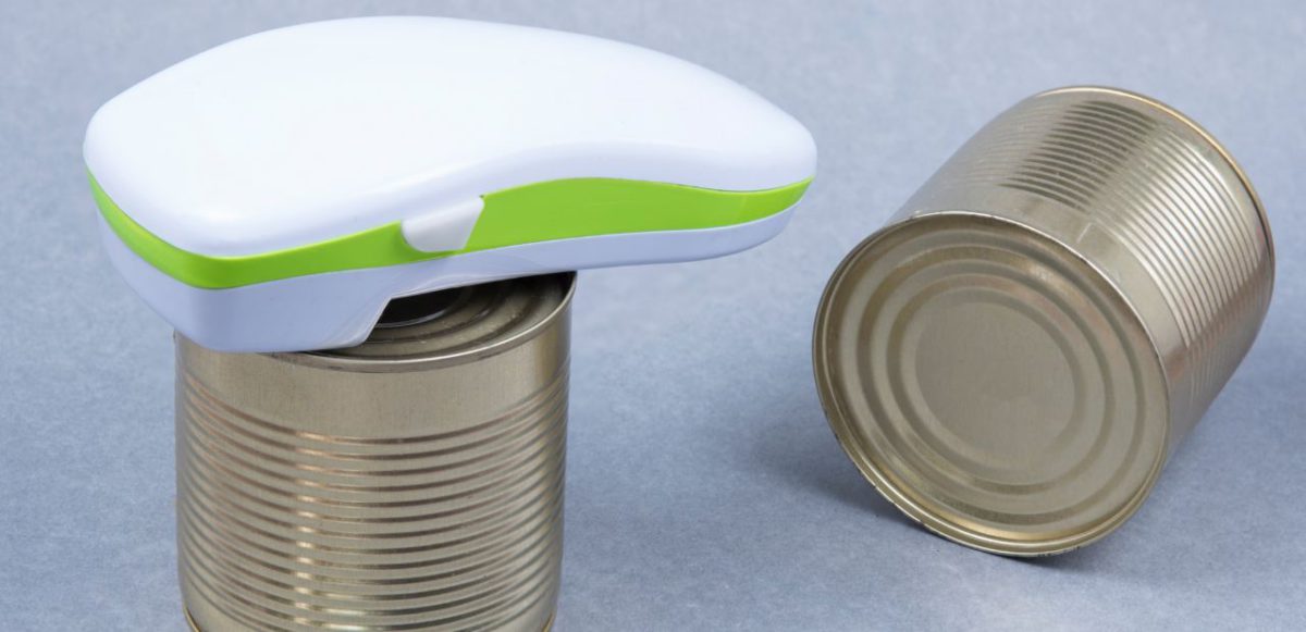 An automatic can opener can be operated by people who lack the grip strength to use a manual one.